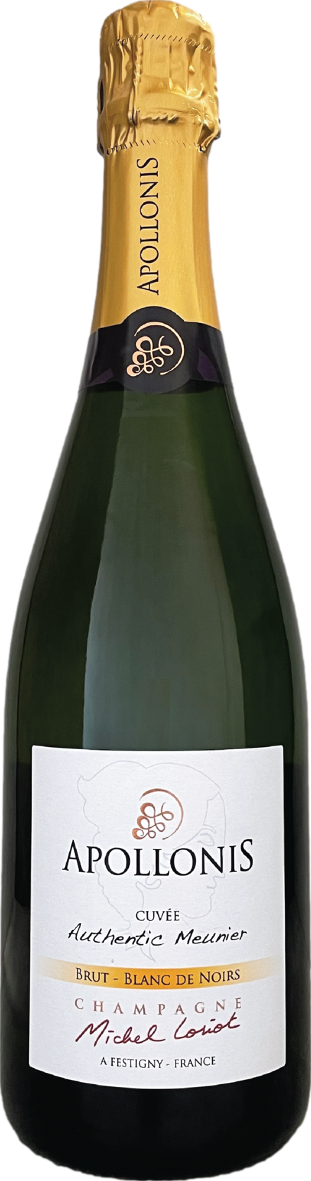 Champagne Apollonis Michel Loriot Authentic Meunier Blanc de Noirs