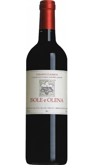 Bottle of Isole e Olena Chianti Classico 2014 wine 750 ml