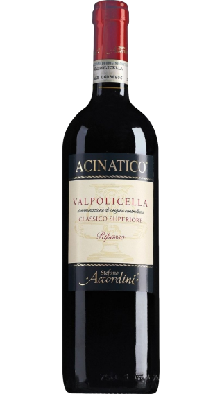 Bottle of Stefano Accordini Valpolicella Ripasso Acinatico Classico 2021 wine 750 ml