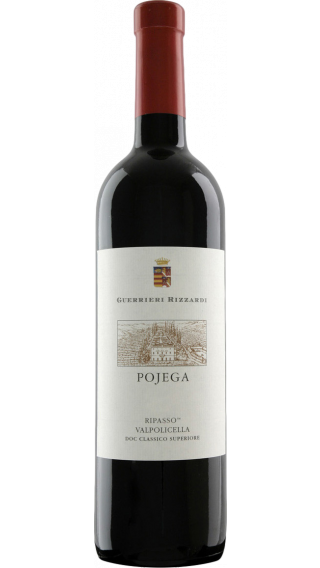 Bottle of Rizzardi Pojega Valpolicella Ripasso Classico Superiore 2018 wine 750 ml