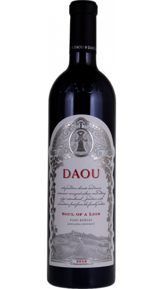 Bottle of DAOU Soul of a Lion 2016 wine 750 ml