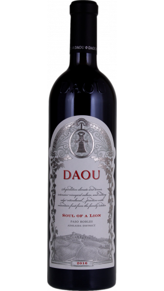 Bottle of DAOU Soul of a Lion 2018 wine 750 ml