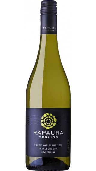 Bottle of Rapaura Springs Sauvignon Blanc 2019 wine 750 ml