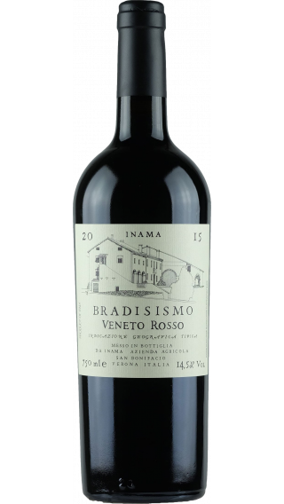 Bottle of Inama Bradisismo 2015 wine 750 ml