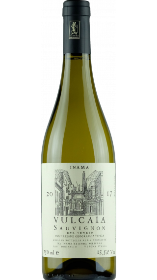 Bottle of Inama Vulcaia Sauvignon 2017 wine 750 ml