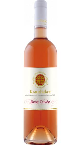 Bottle of Krauthaker Rose Cuvee 2017 wine 750 ml