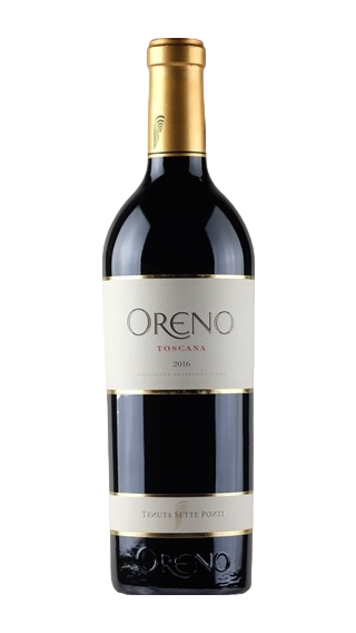 Bottle of Sette Ponti Oreno 2016  wine 750 ml