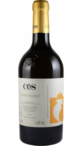 Bottle of COS Pithos Bianco 2017 wine 750 ml