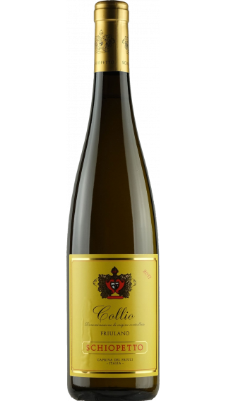 Bottle of Schiopetto Collio Friulano 2017 wine 750 ml