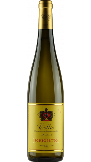 Bottle of Schiopetto Collio Malvasia 2017 wine 750 ml