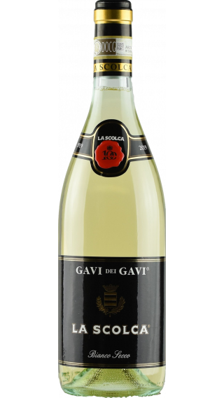 Bottle of La Scolca Gavi dei Gavi 2019 wine 750 ml
