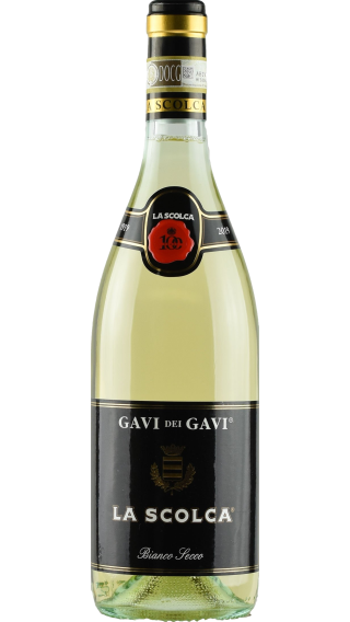 Bottle of La Scolca Gavi dei Gavi 2022 wine 750 ml