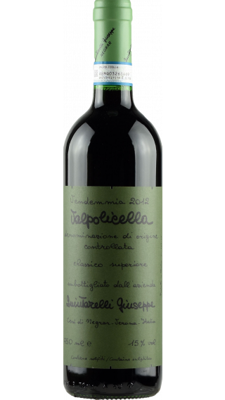 Bottle of Quintarelli Valpolicella Classico Superiore 2012 wine 750 ml