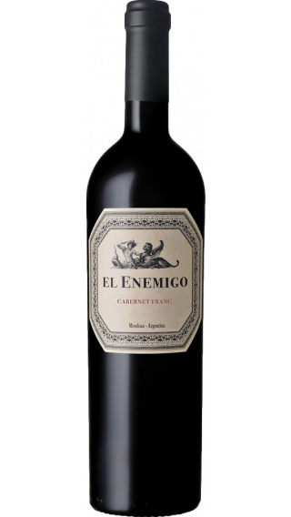 Bottle of El Enemigo Cabernet Franc 2016 wine 750 ml