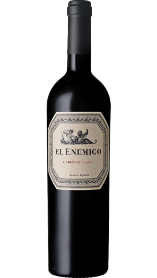 Bottle of El Enemigo Cabernet Franc 2020 wine 750 ml