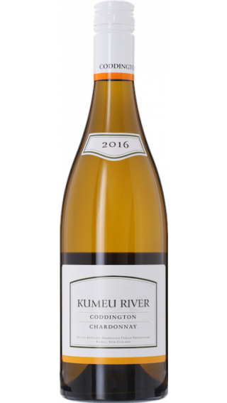 Bottle of Kumeu River Coddington Chardonnay 2016 wine 750 ml