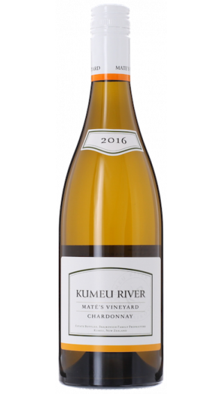 Bottle of Kumeu River Mate's Vineyard Chardonnay 2016 wine 750 ml