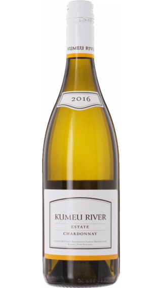 Bottle of Kumeu River Estate Chardonnay 2016 wine 750 ml
