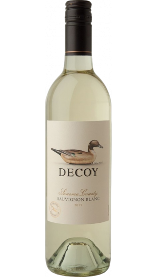 Bottle of Duckhorn Decoy Sauvignon Blanc 2017 wine 750 ml