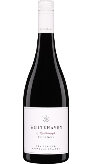 Bottle of Whitehaven Pinot Noir 2021 wine 750 ml