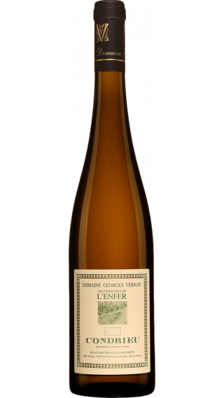 Bottle of Georges Vernay Condrieu Le Chailees de l'Enfer 2018 wine 750 ml