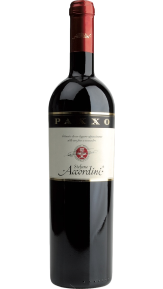 Bottle of Stefano Accordini Paxxo Rosso del Veneto 2020 wine 750 ml
