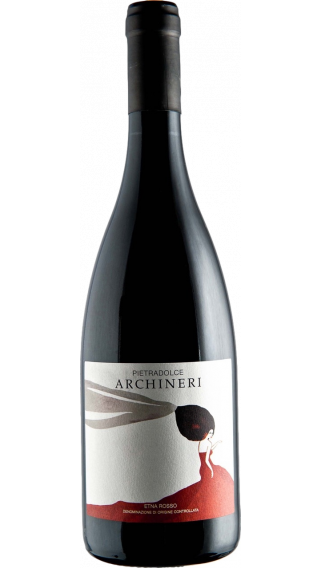 Bottle of Pietradolce Archineri Etna Rosso 2018 wine 750 ml