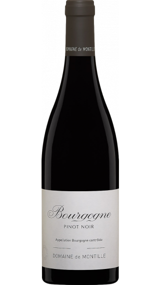 Bottle of Domaine de Montille Bourgogne Rouge 2017 wine 750 ml
