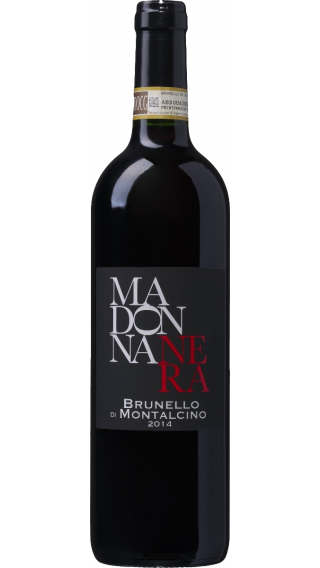 Bottle of Madonna Nera  Brunello di Montalcino 2014 wine 750 ml