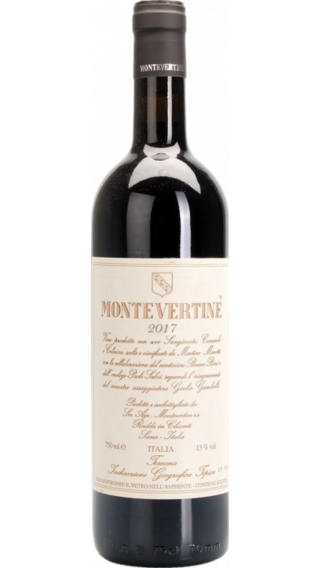 Bottle of Montevertine Montevertine 2018 wine 750 ml