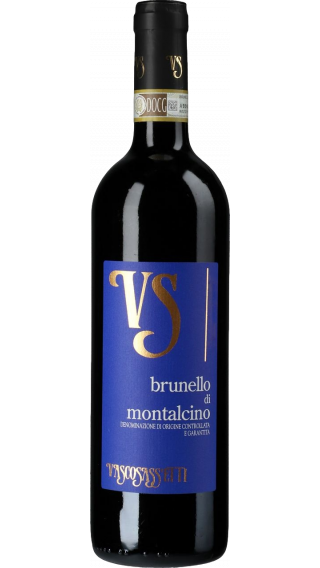 Bottle of Vasco Sassetti Brunello di Montalcino 2015 wine 750 ml