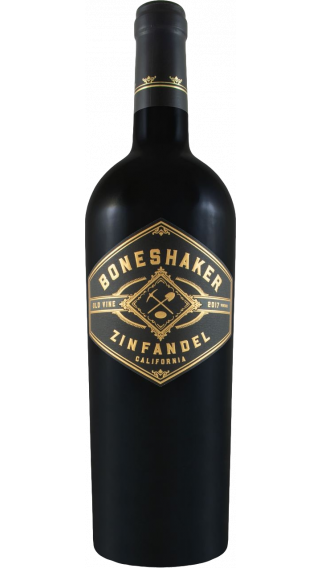 Bottle of Boneshaker Zinfandel 2018 wine 750 ml