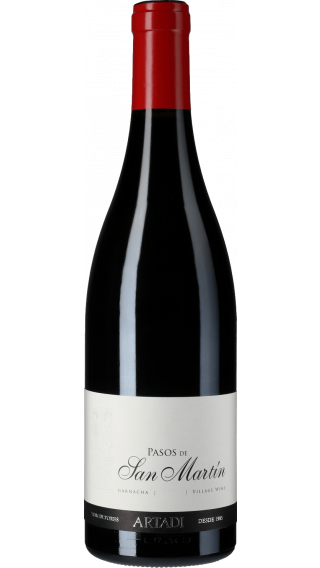 Bottle of Artadi Pasos de San Martin 2016 wine 750 ml