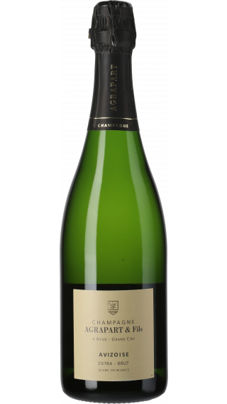 Bottle of Champagne Agrapart Avizoise Blanc de Blancs Grand Cru 2013 wine 750 ml