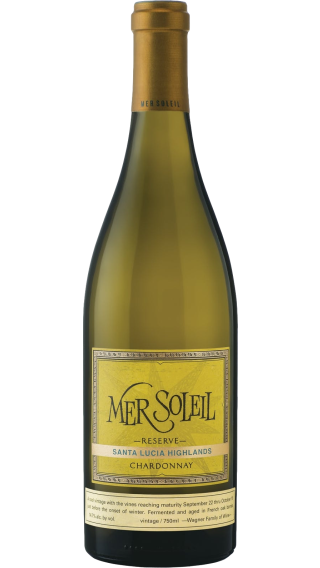 Bottle of Mer Soleil Reserve Chardonnay 2021 wine 750 ml