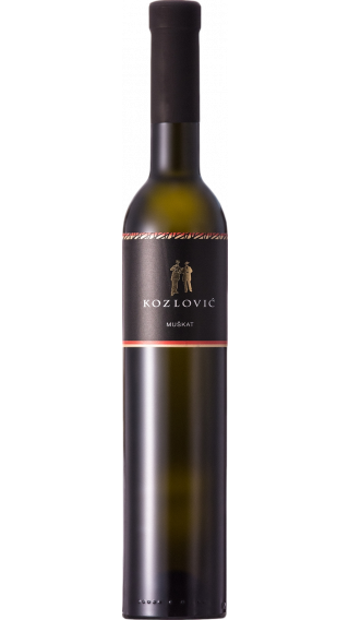 Bottle of Kozlovic Moskat Momjanski 2019 wine 500 ml