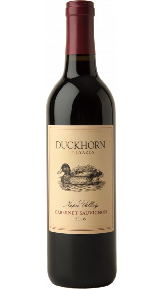 Bottle of Duckhorn Napa Valley Cabernet Sauvignon 2017 wine 750 ml