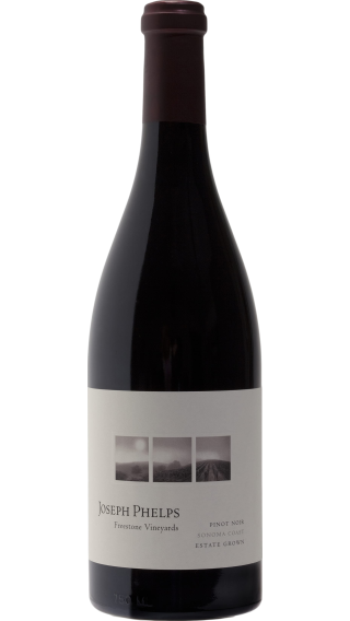 Bottle of Joseph Phelps Pinot Noir Freestone Vineyard 2019 wine 750 ml