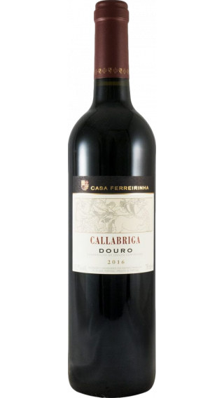 Bottle of Casa Ferreirinha Callabriga 2016 wine 750 ml