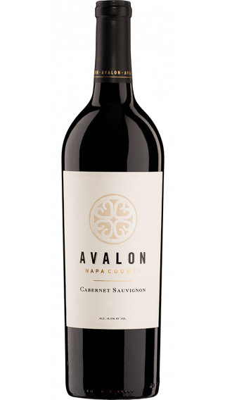 Bottle of Avalon Napa Valley Cabernet Sauvignon 2014 wine 750 ml