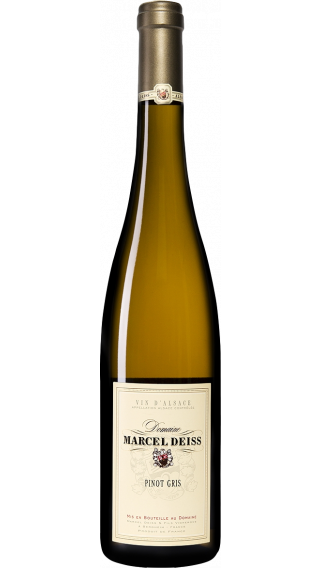 Bottle of Marcel Deiss Pinot Gris 2016 wine 750 ml