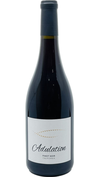 Bottle of Adulation Pinot Noir 2021 wine 750 ml