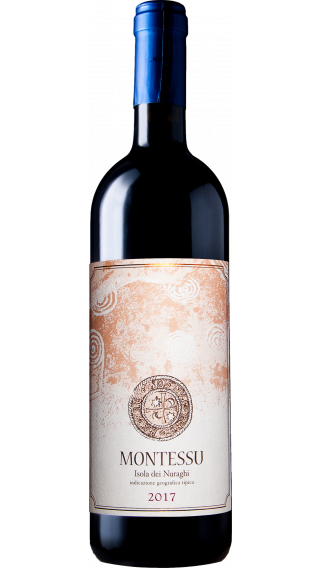 Bottle of Agricola Punica Montessu 2017 wine 750 ml