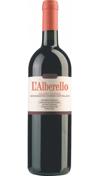 Bottle of Grattamacco L'Alberello Bolgheri Superiore 2017 wine 750 ml