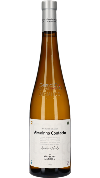 Bottle of Anselmo Mendes Contacto Alvarinho 2022 wine 750 ml
