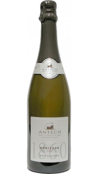 Bottle of Antech Heritage Cremant Brut 2016 wine 750 ml