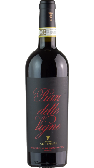Bottle of Antinori  Pian delle Vigne Brunello di Montalcino 2017 wine 750 ml