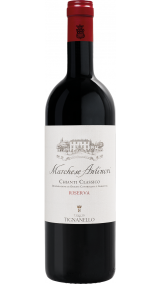 Bottle of Antinori Tenuta Tignanello Marchese Antinori Chianti Classico Riserva 2018 wine 750 ml