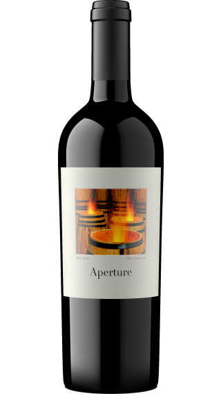 Bottle of Aperture Red Blend 2017 wine 750 ml