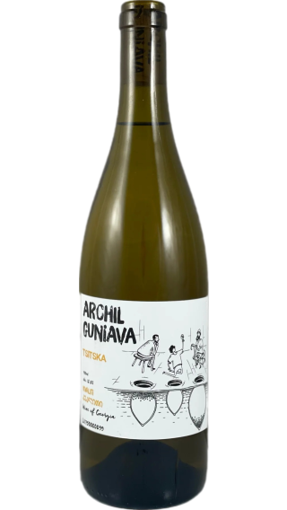 Bottle of Archil Guniava Tsitska 2021 wine 750 ml